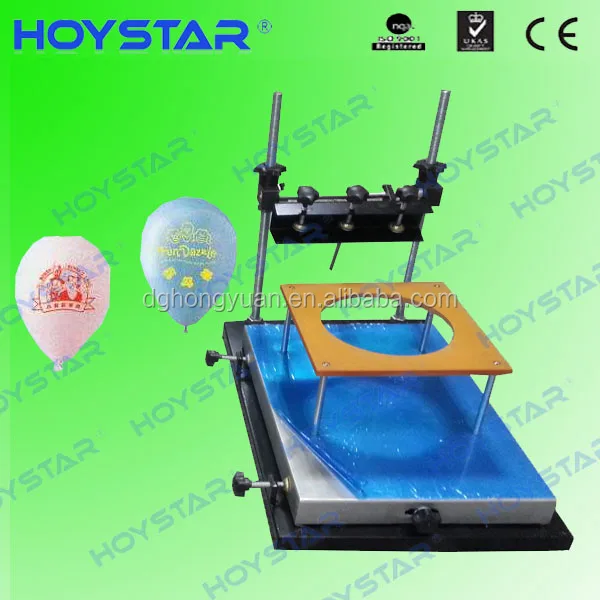 Manual Silk Screen Balloon Printing Machine Latex Balloon Printer