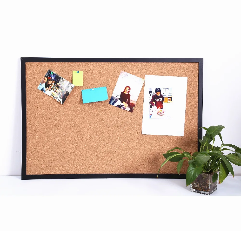 
Wall Mounted Cork Board Cork Bulletin Pin Board on Sale 