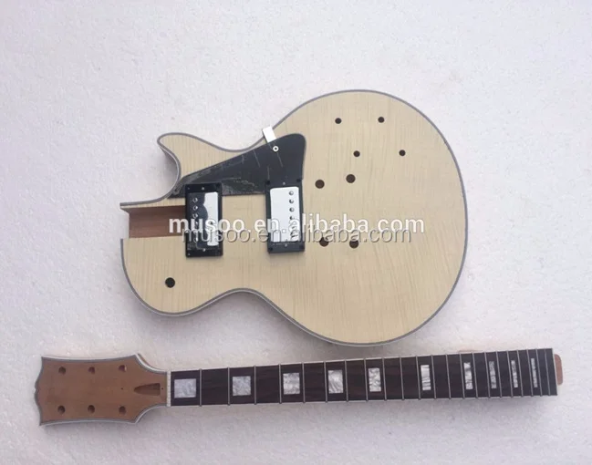 Musoo Brand Electric Guitar kit with all parts for custom(K58)