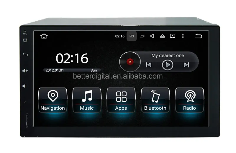 Android car media player with 7.1 or 8. 0 system
