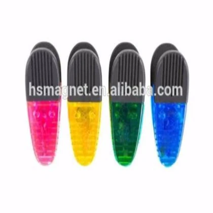 Магнитный зажим в форме дома, магнитный зажим для холодильника, Пластиковый магнитный зажим