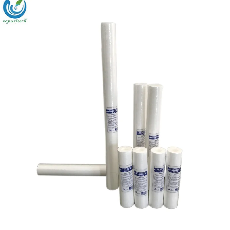 
hot selling inexpensive 20 inch pp sediment filter pp melt blown filter 
