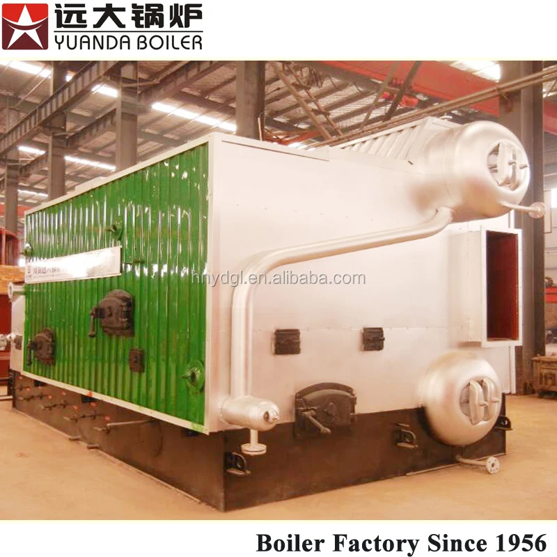 2ton / h 10bar биомасса древесный угольный паровой котел для рисовой мельницы