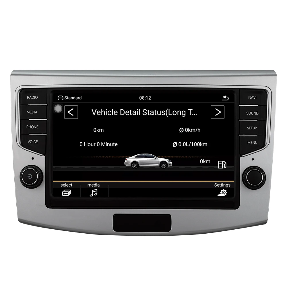 car multimedia audio video entertainment system for VW PASSAT B6 B7 CC