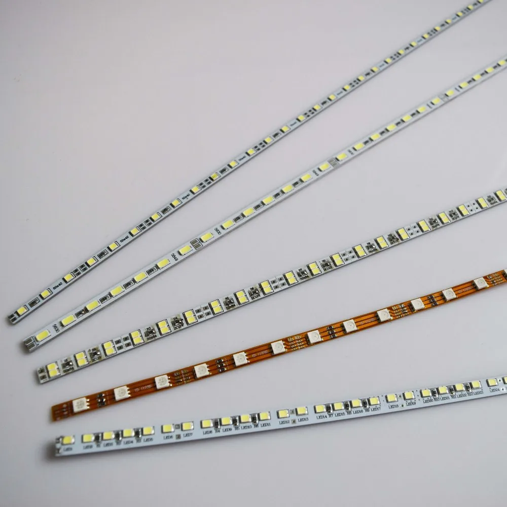 
50cm 30 led 7 colors led hard strip light 