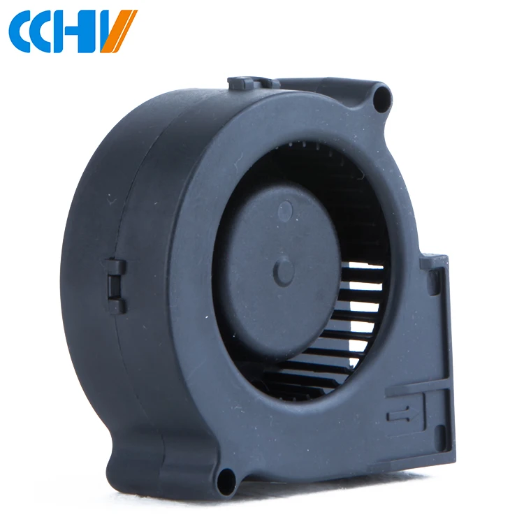 
12v 24v high air volumE silent mini dc plastic blower 75x75x30mm ventilator blower fan 