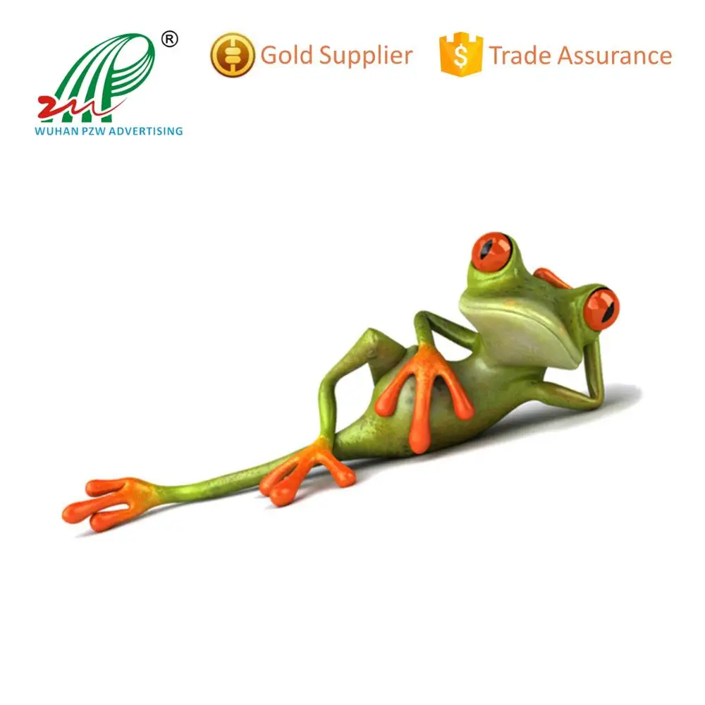 Оптовая продажа 3d наклейка на лобовое стекло автомобиля Peep Frog креативный