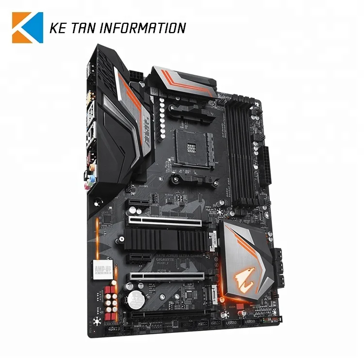 GIGABYTE X470 AORUS Ultra Gaming Used Motherboard with AMD AM4 Socket Supports AMD Ryzen 5000 series processors