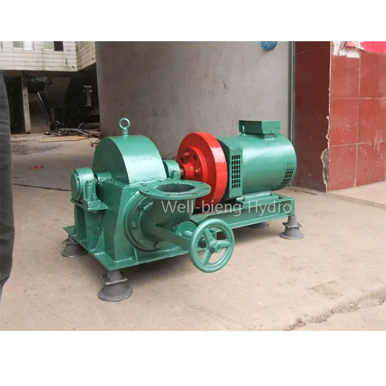 stainless steel 10KW micro hydro electric pelton wheel