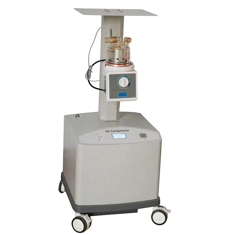 Safe reliable small portable ventilator medical air compressor