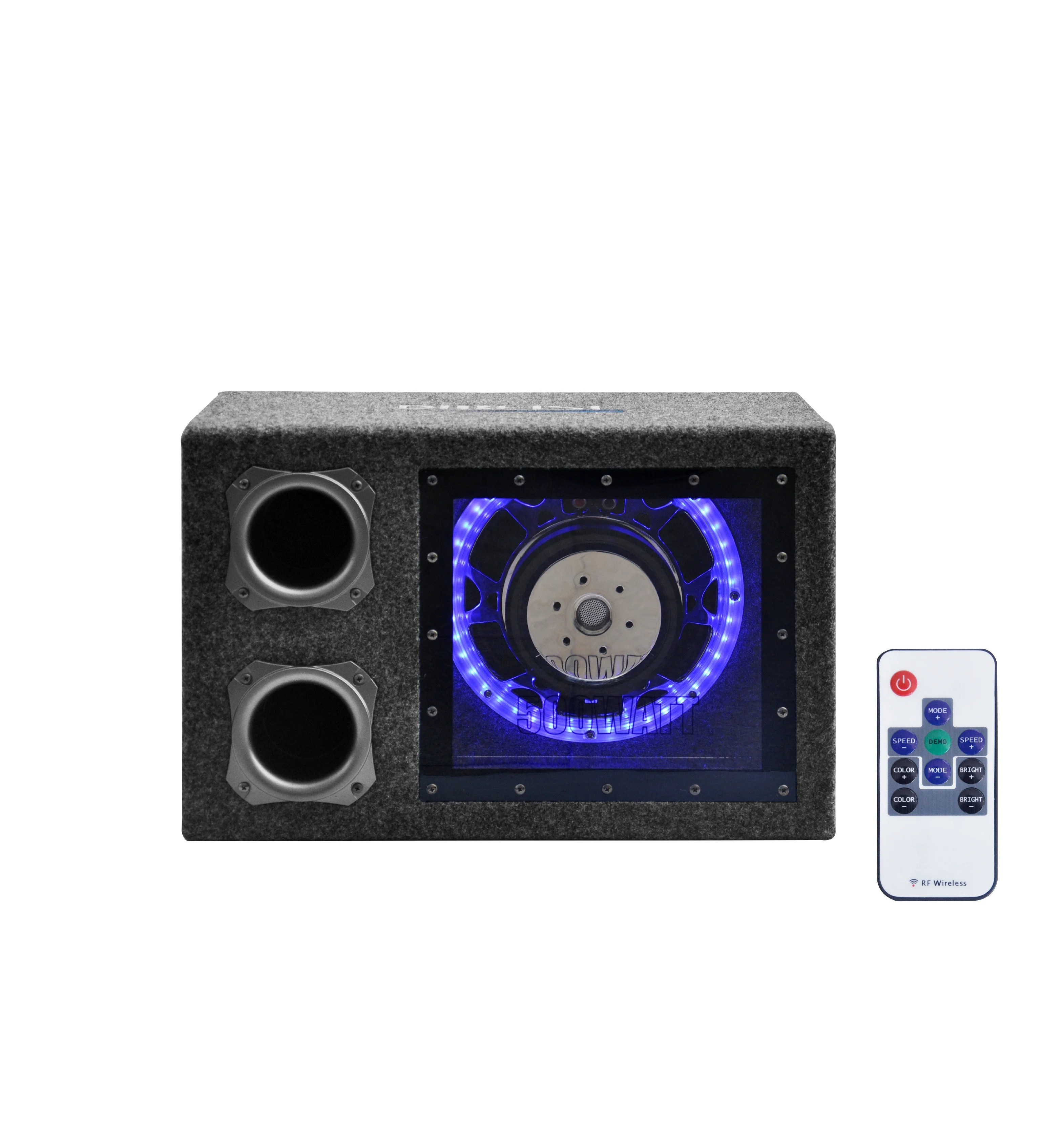 DIBEISI OEM/ODM wholesale 12 Inch Subwoofer Speaker Car Woofer With Amplifier remote control and led