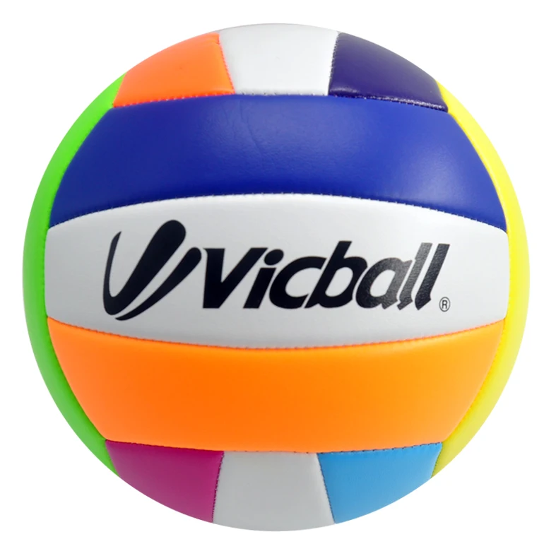 amazon hot selling Machine stitched foamed PVC volleyball size 5 4 3 2 1 custom personalized beach balls