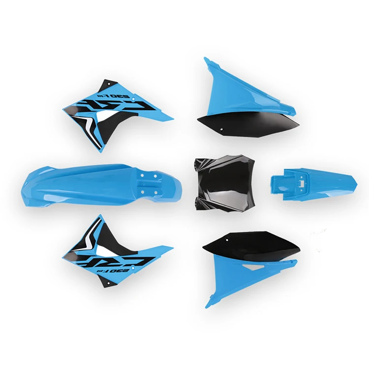 HAISSKY hot sale motorcycle plastic parts motorcycle side cover  for Honda CRF 230