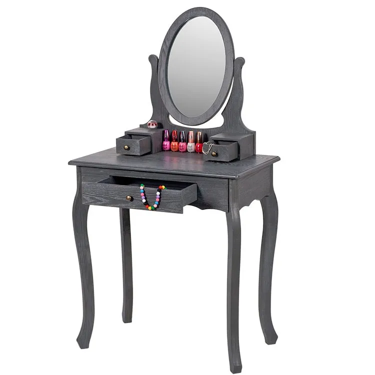 
Bedroom wood furniture dressing table dresser with mirror 