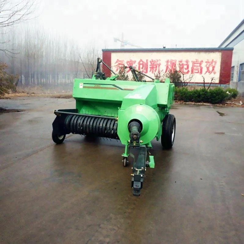 square hay baler