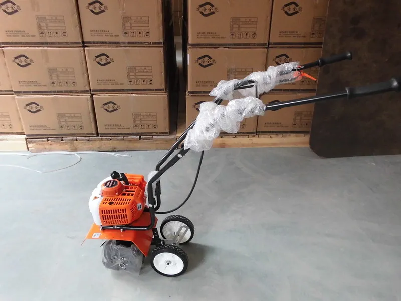 High performance gasoline mini tiller used cultivators