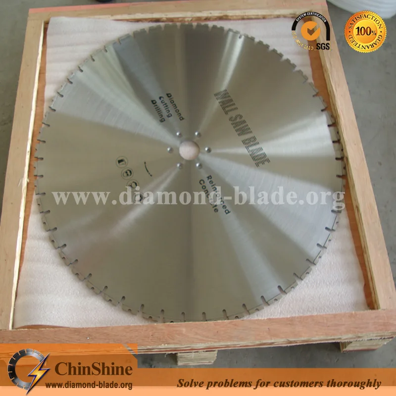 32 inch 800mm Laser welded diamond wall saw blade for cutting concrete from China famous supplier