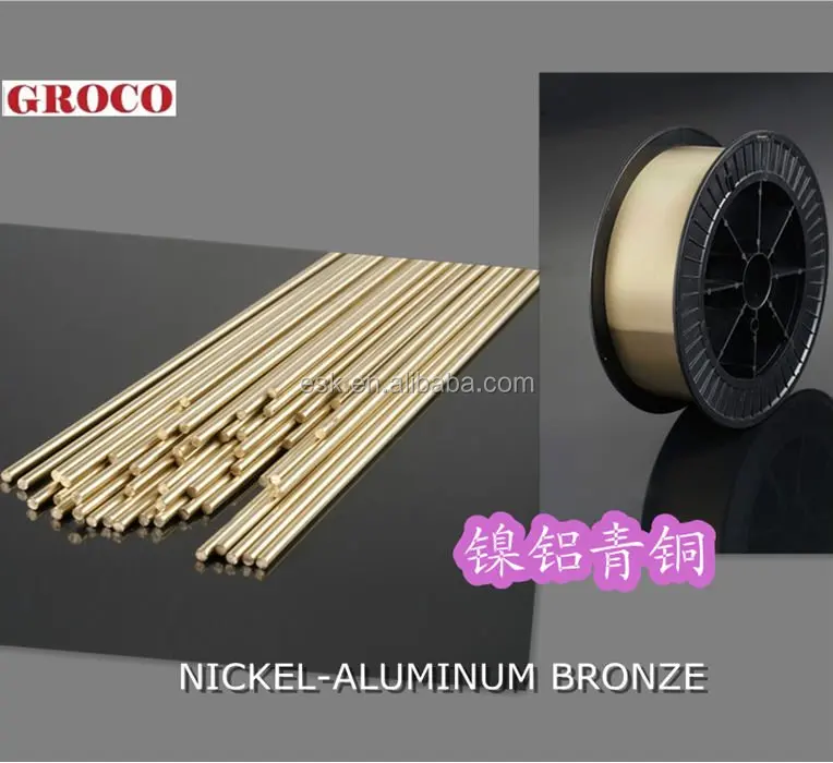 DIN 1733 SG-CuAl8Ni2 Nickel aluminum bronze welding wire rod 1.0mm