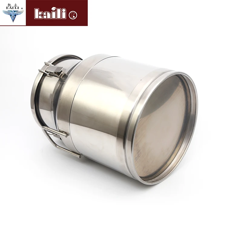 22L To 55L SS304 Stainless Steel Milk Storage And Transport Cans Stainless Steel milk bucket