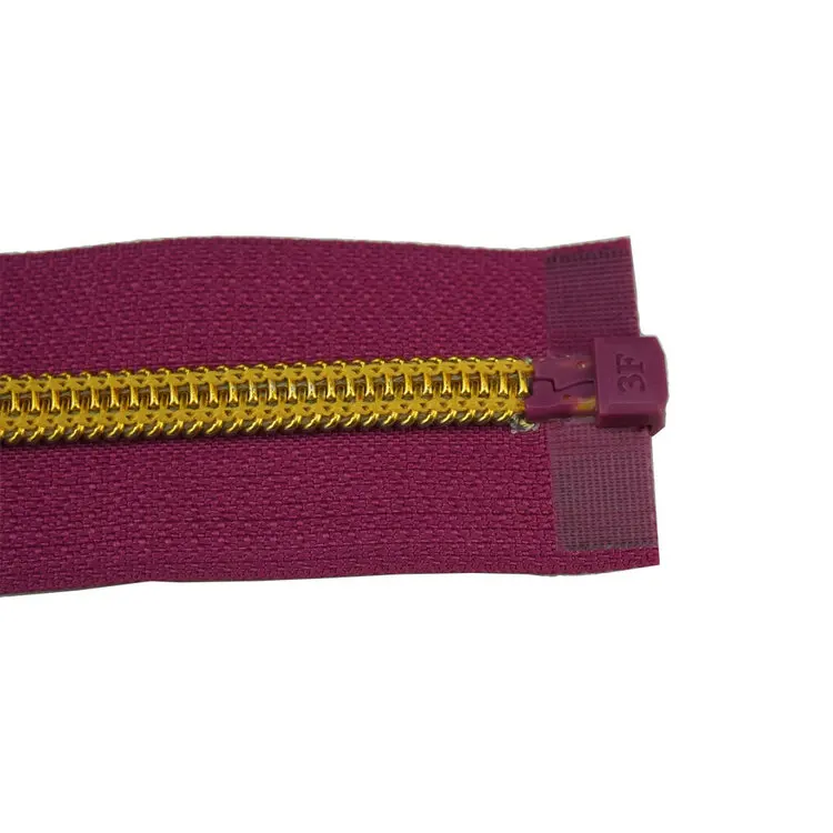 3F zipper factory 2 way Open End Double ended nylon zipper for Sales Garment
