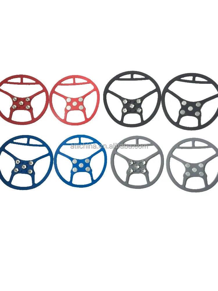 ATLI Волшебные шипы захваты для льда скобы Нескользящие снега сцепление над обувью Резиновые снежные обуви