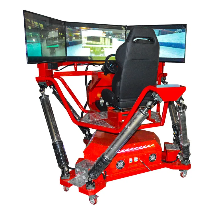 HD Display high quality  3D Car Racing driving simulator For Sale
