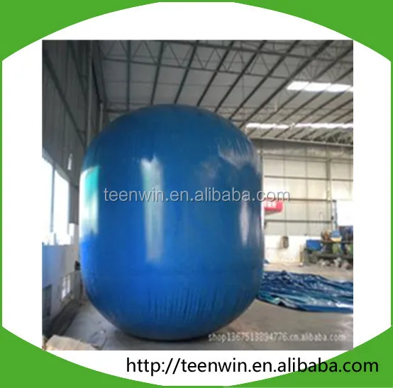 China PVC soft 10m3 biogas storage bag/tank/balloon