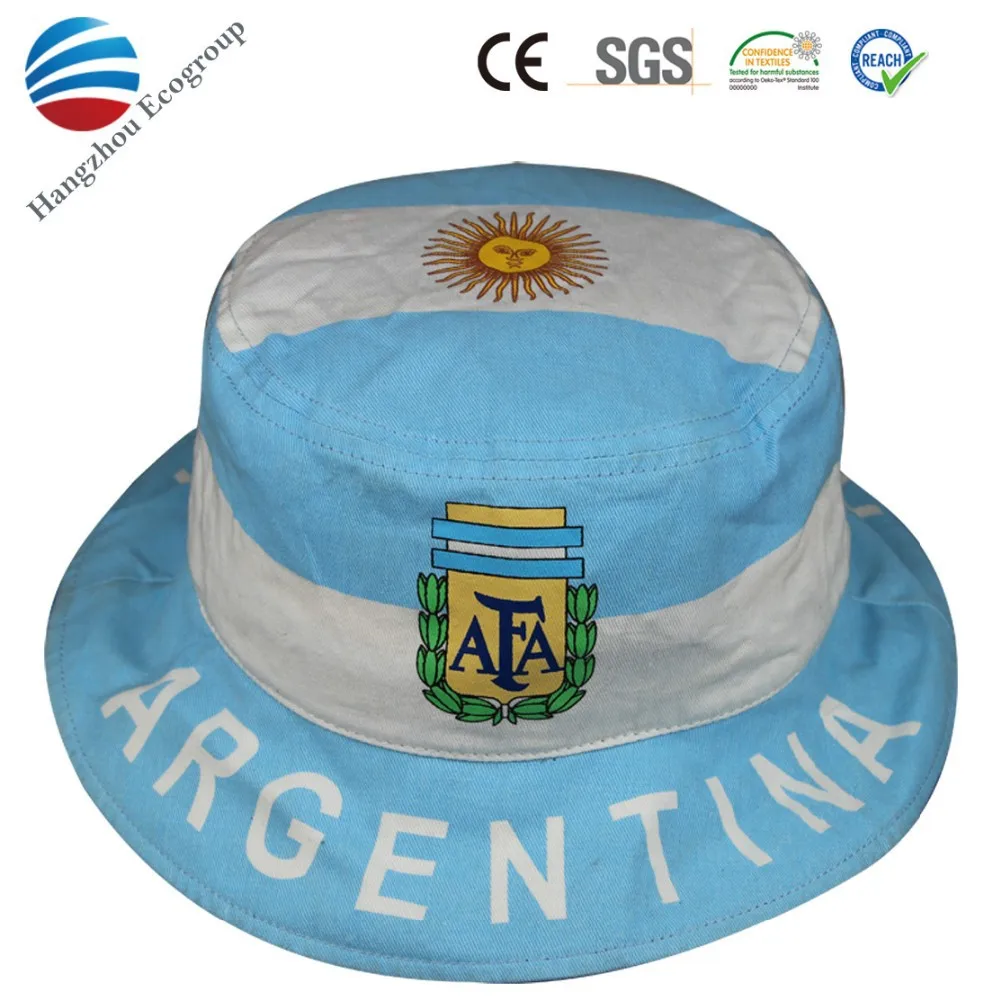Customized soccer fans cotton fitted baseball cap