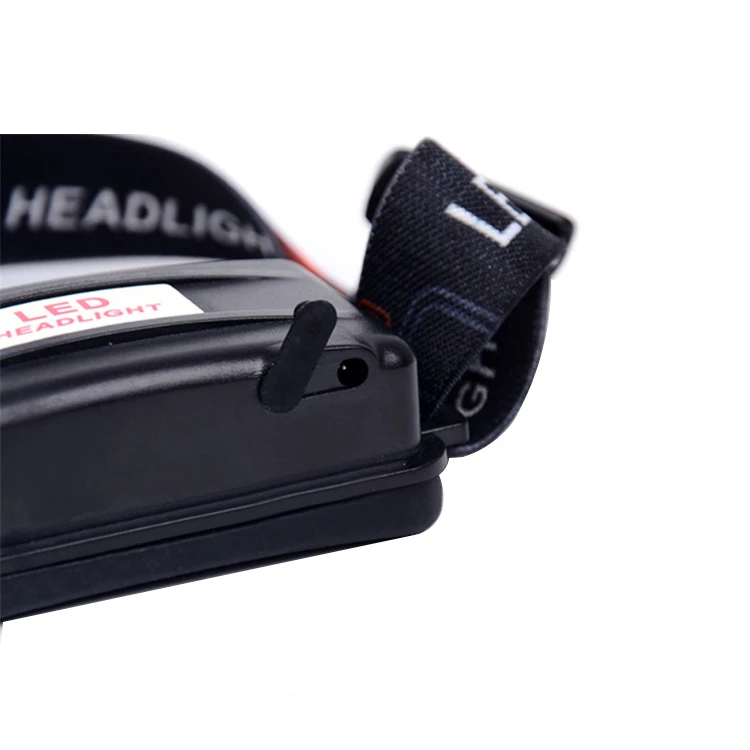 Black Flash Hiking Lamp Rotated Focus Adjustable Camping Light T6+COB Head Lamp Zoom Lens Headlight Rechargeable LED Headlamp