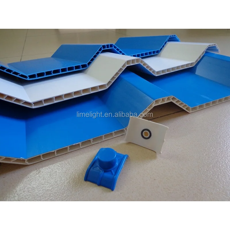 LIMELIGHT corrugated twinwall PVC roofing sheet