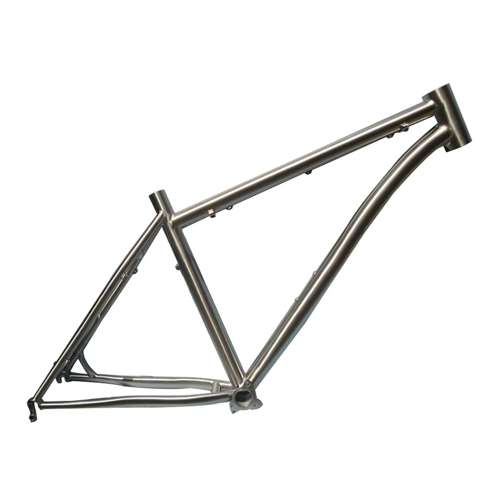 Waltly titanium mountain bike 26er MTB titanium bicycle frame ready for ship