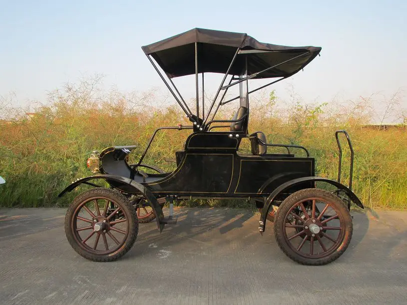 Classic style electric sightseeing bus is popular electric shuttle bus