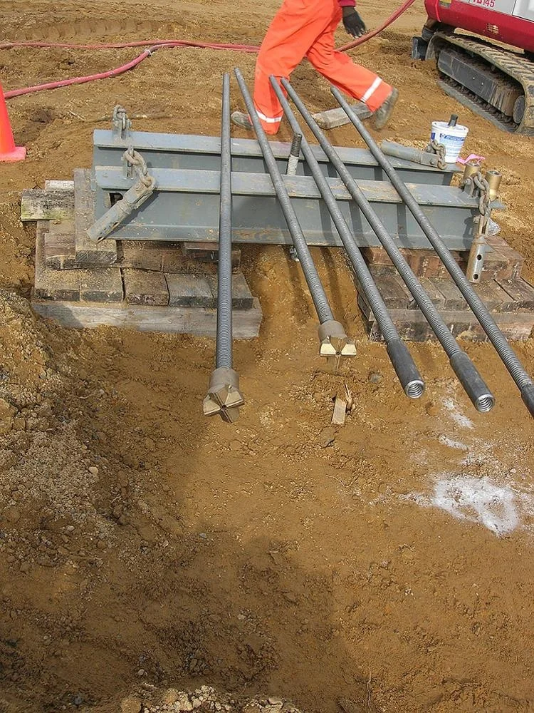 Multi Function T40-16 full thread T40 self drilling hollow anchor bar / anchor bolt / anchor rod for mine tunnel roof support