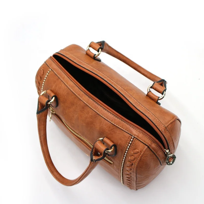 2020 newest luxury organizer women handbag design boston brand bag