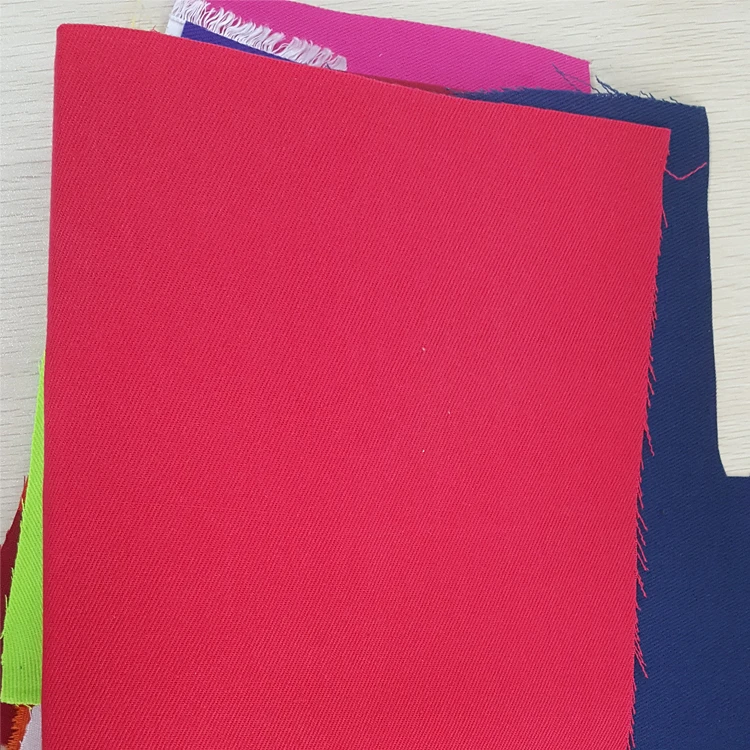 anti pilling 100 acrylic fabric yarn staple fiber tackle twill fabric