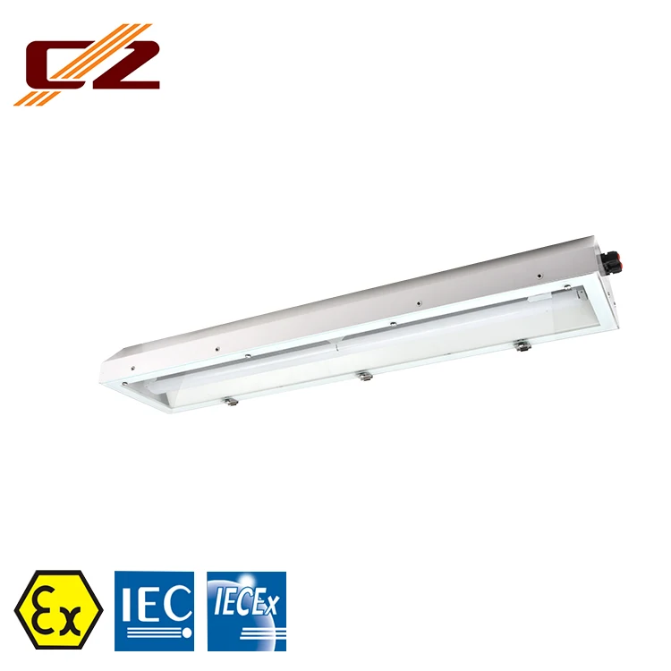 Hot Sales GRP Explosion-proof Fluorescent Lights T5/T8 for Zone 2 Zone 21 Zone 22