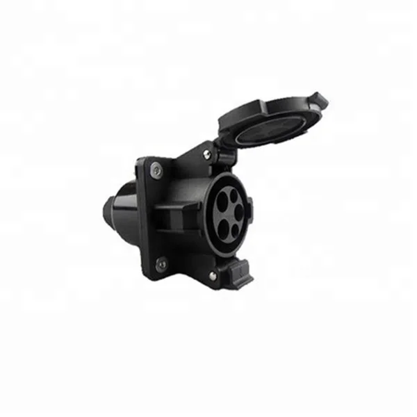 
 16A 32A EVSE J1772 тип 1 EV Входная зарядная розетка  