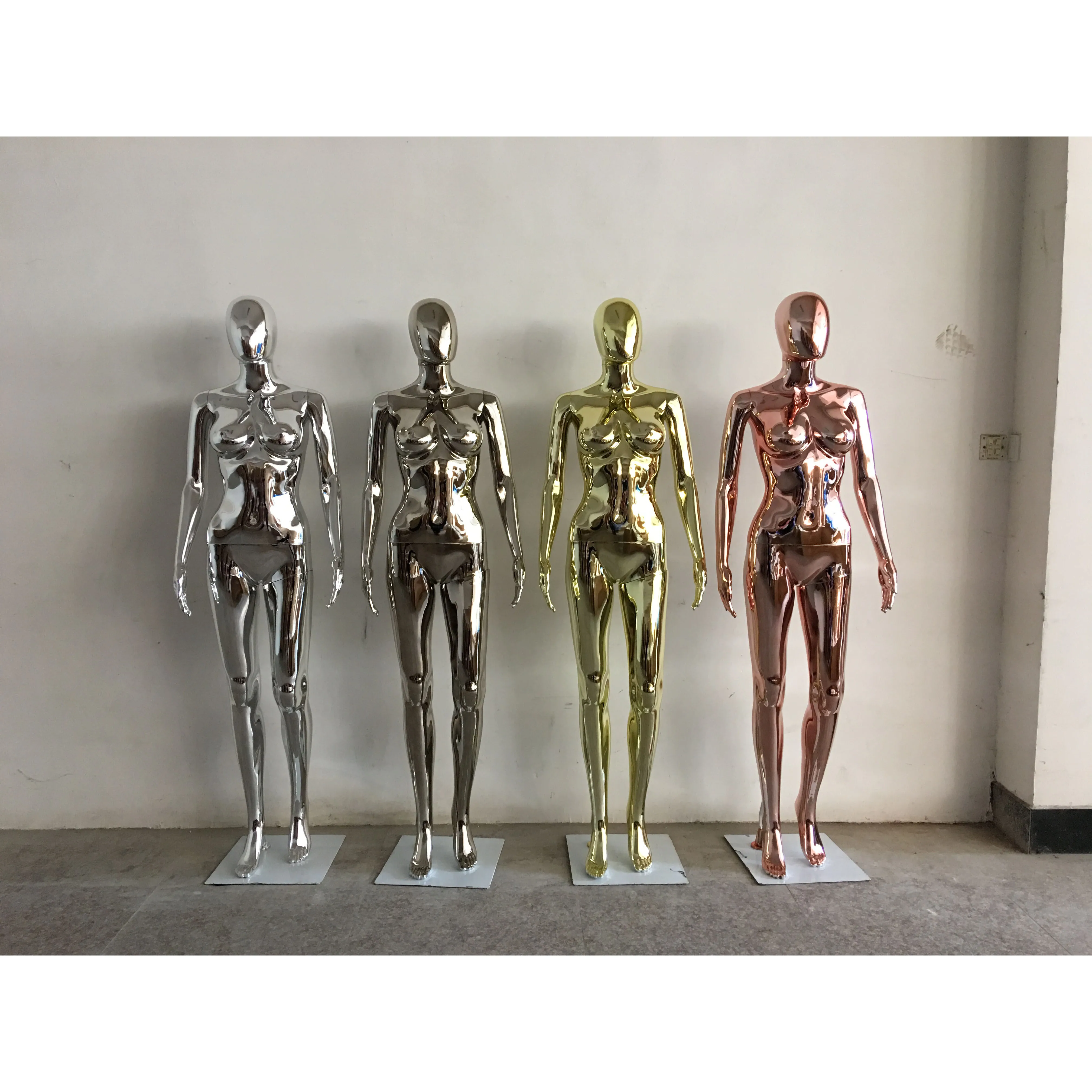 
 Продажа с завода, хром, женские манекены, модный стиль, распродажа, пластиковые 175 см  