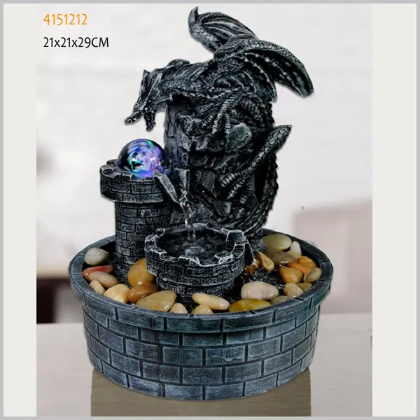 
2021 Resin dragon water fountain 