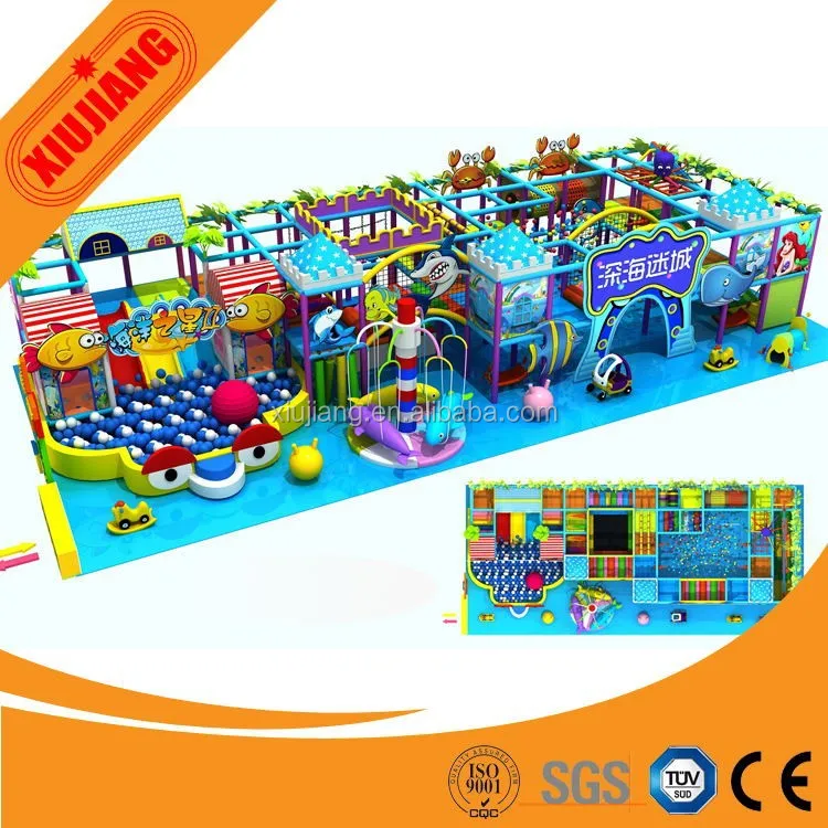 Hot!! Kids Indoor Play Gym Equipment For Children Game Room