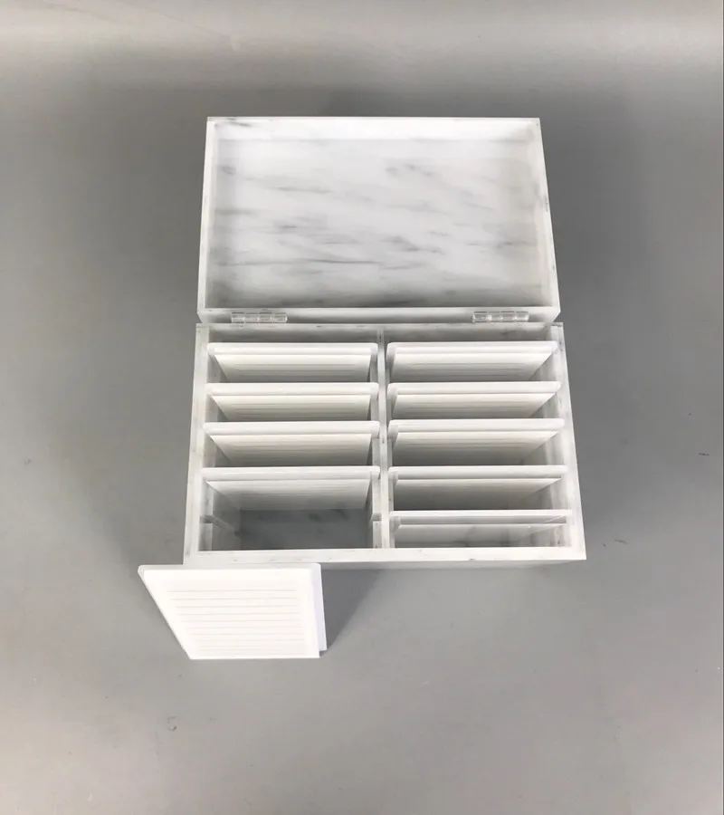 
Premium clear perspex lash extensions display stand acrylic eyelash extensions box 