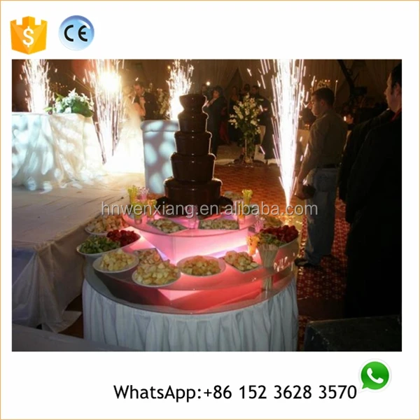 Hot Selling Industrial Large Battery chocolate fountain