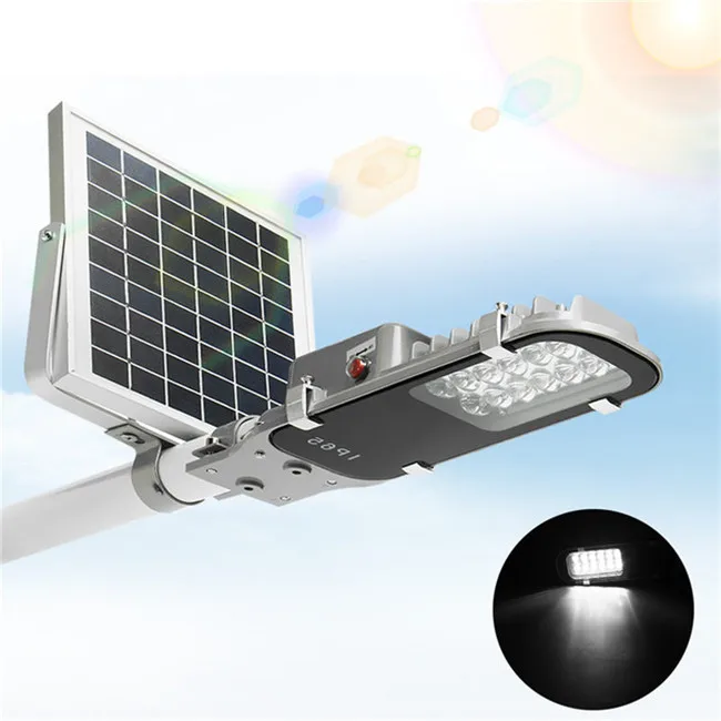 LED street lights small toothbrush head 50W 30W small rural road lights solar lights Park