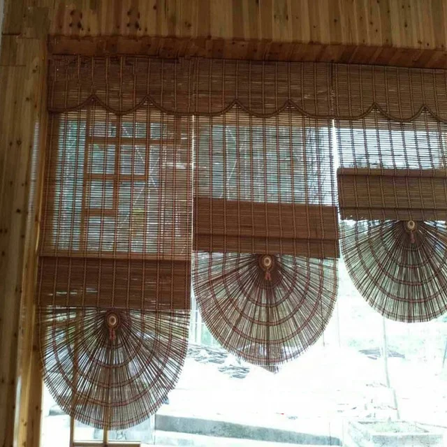 
Занавеска-разделитель для гостиной, бамбуковый экран, разделитель для комнаты, настенная подставка, складные японские шторы для детей на заказ 