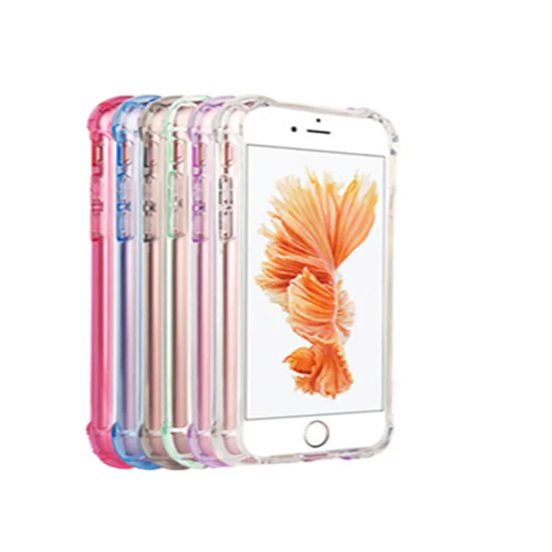 case for iphone 11,,Shockproof Transparent TPU clear phone case for iphone 8, For Iphone x Cell Phone case