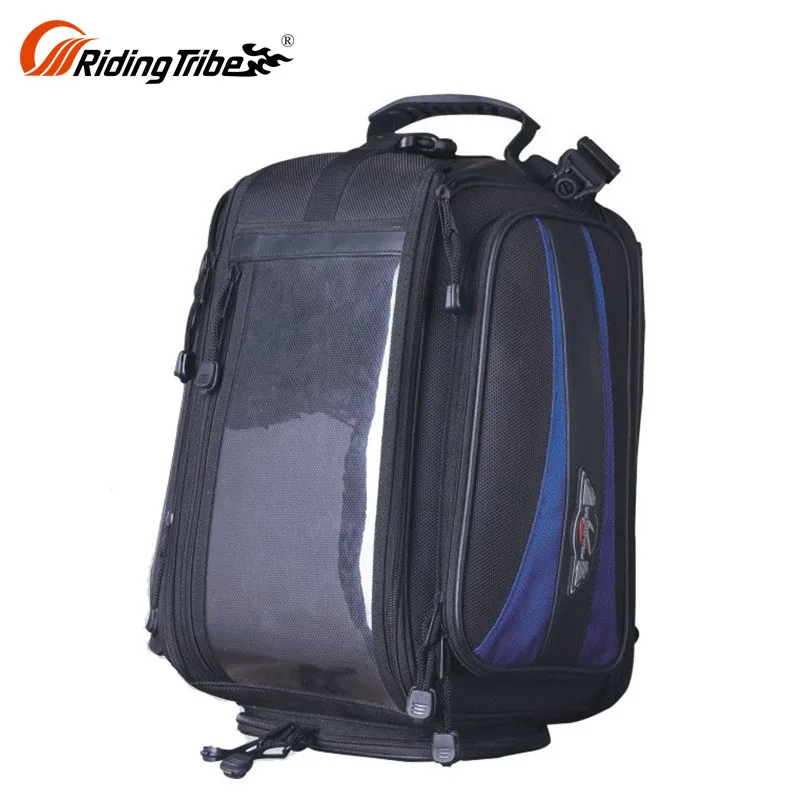 Sports soft side bags motorcycle bags sportbike luggage side system rear seat bag