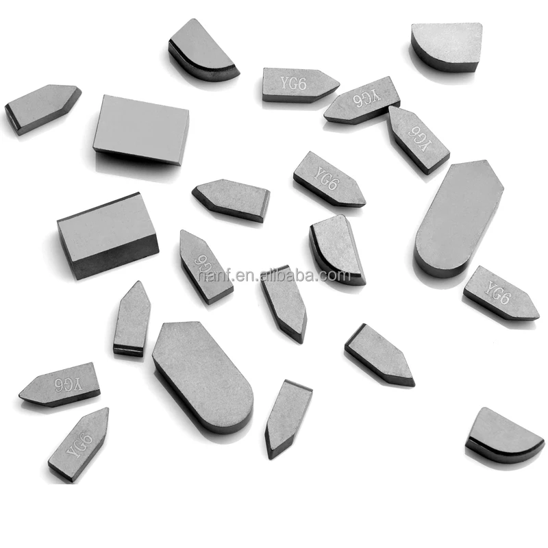 Good Hardness YG6 Tunsgten Carbide Tips C120