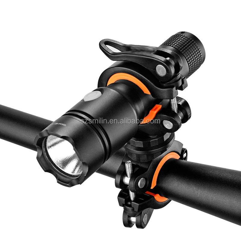 Double Sided Bicycle Flashlight Mounting Bracket Speaker Clamp Holder for Bike Bike Handlebar Nuts Adjustable 1.8cm-3.8cm CN;GUA