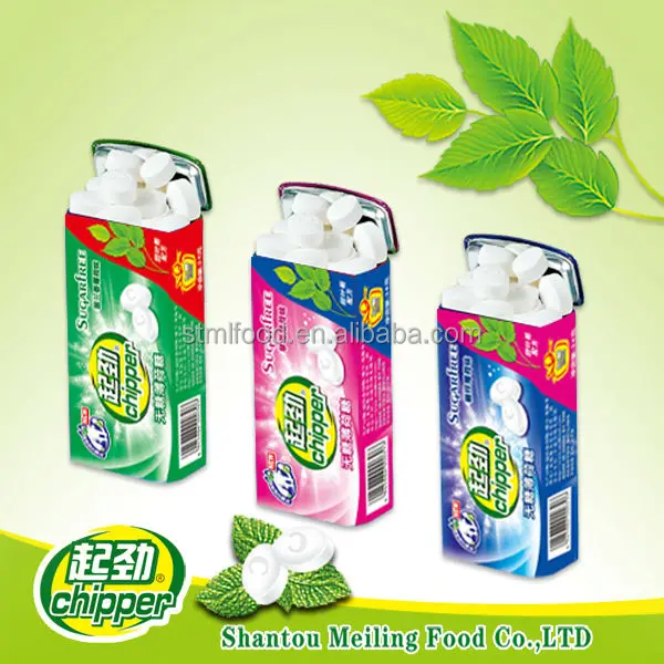 Китайский поставщик, конфеты без сахара, мята