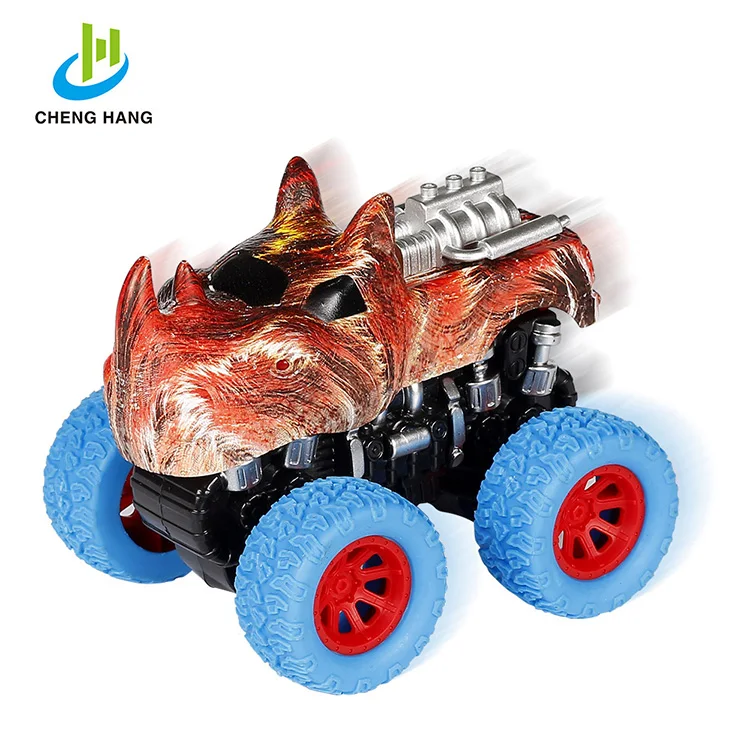
2019 new novelty kids toy children cars diecast model animal toys for kids monster truck off-road games cars toys of shantou 